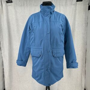 Lands’ End Expedition Waterproof Winter‎ Parka Blue Long Coat Women’s 2-4